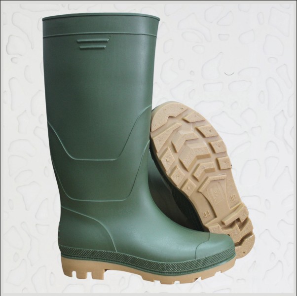 Knee High Comfortable PVC Rain Boots Waterproof Rainboots