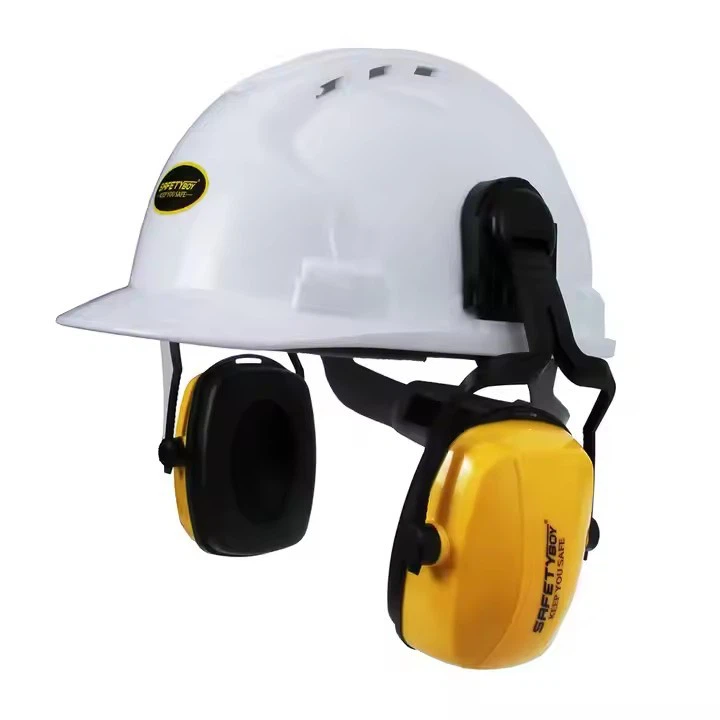 Safety Helmet With Earmuff
